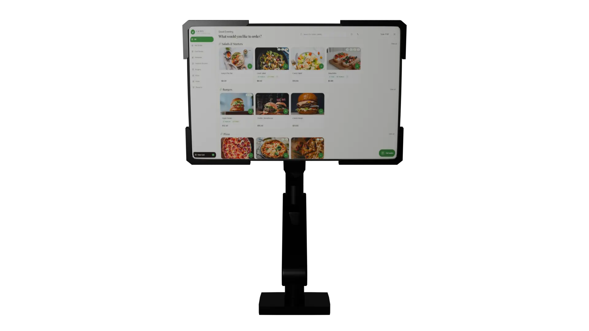 WaitlessHub tablet table-mount โ interactive 3D model